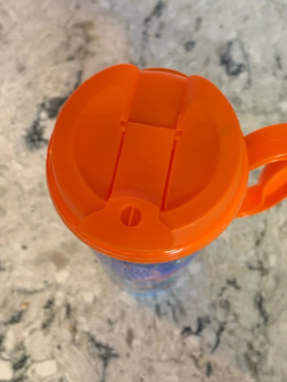 Disney Orange & Blue Mickey Mouse Travel Mug